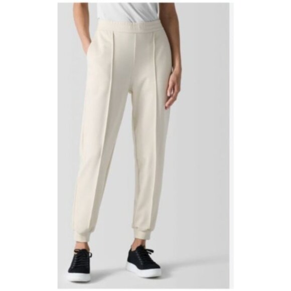 Eileen Fisher Womens Tencel Blend Pleated Pants Large - Picture 8 of 9